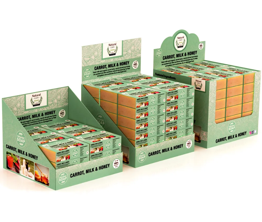 Displays packaging